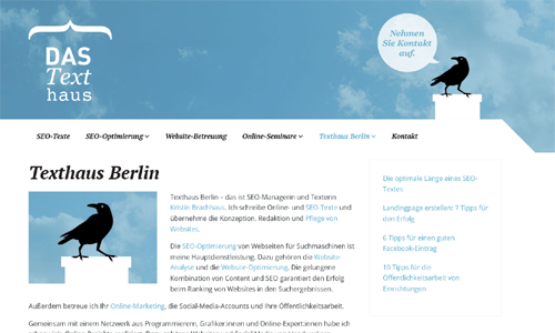 Text & SEO - Kristin Brachhaus