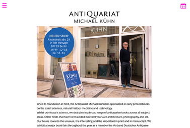 Antiquariat Michael Kühn