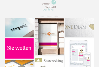 Conzwalter Partner - grafikdesign