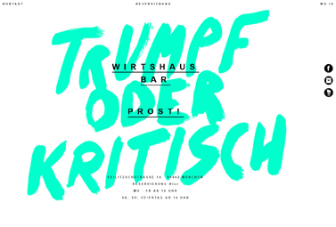 Trumpf oder Kritisch